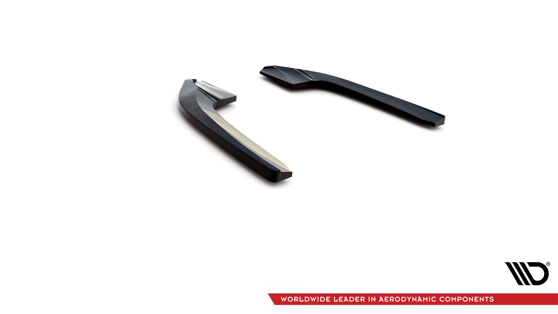 Street+ Heck Ansatz Flaps passend für Audi RS3 Limousine 8Y schwarz Hochglanz