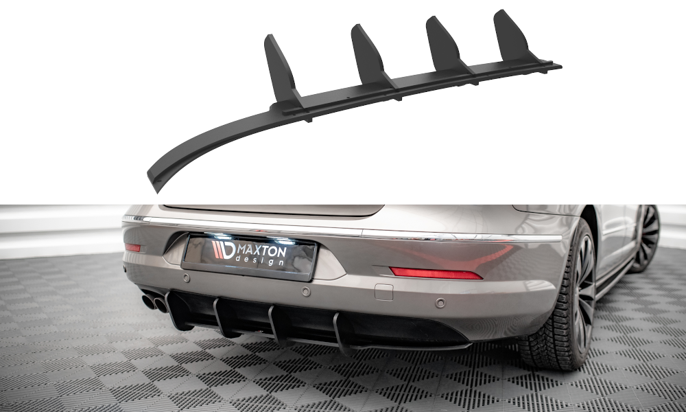 Street Pro Heckschürze Heck Ansatz Diffusor passend für VW Passat CC