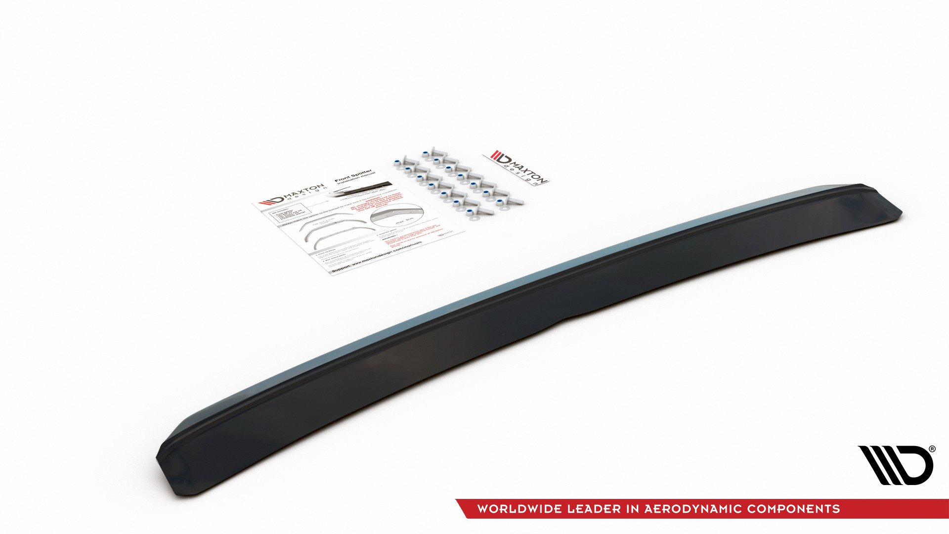 Front Ansatz V.4 für VW Polo GTI Mk6 schwarz matt