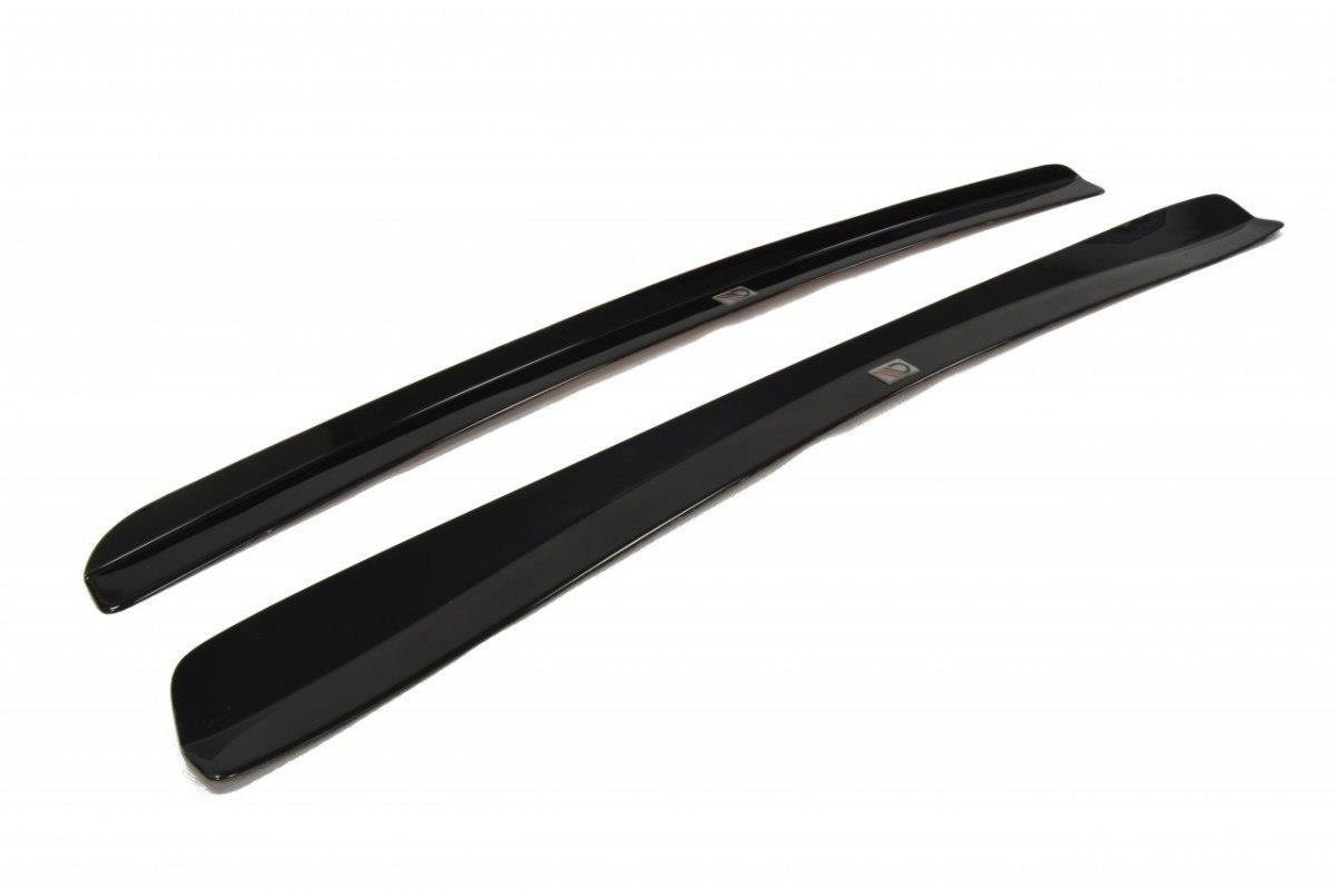 Unterer Heck Spoiler Aufsatz Abrisskante passend für Subaru Impreza WRX STI BLOBEYE schwarz Hochglanz