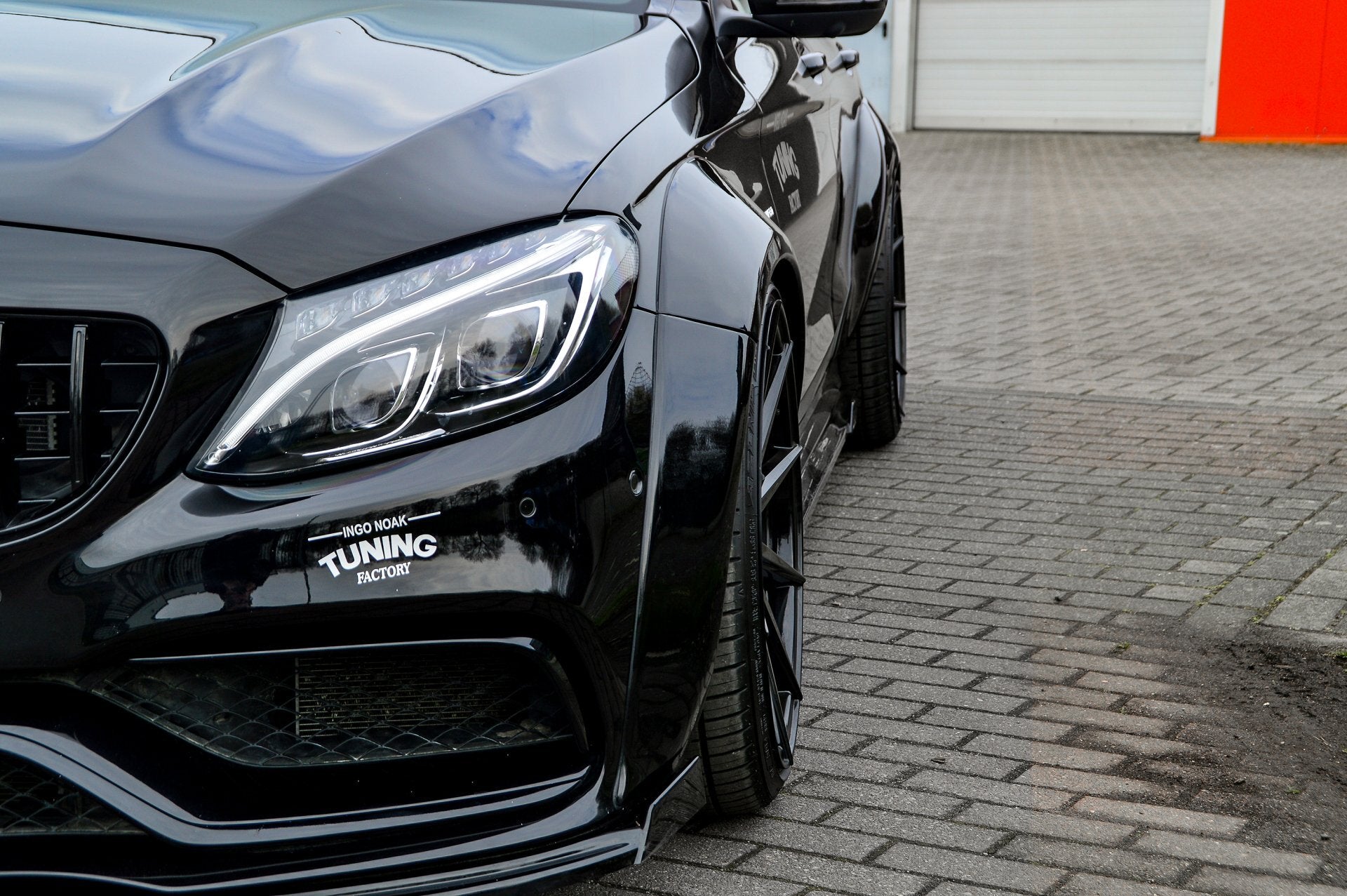 Widebodykit für Mercedes C-Klasse W205 C63AMG+S Limousine