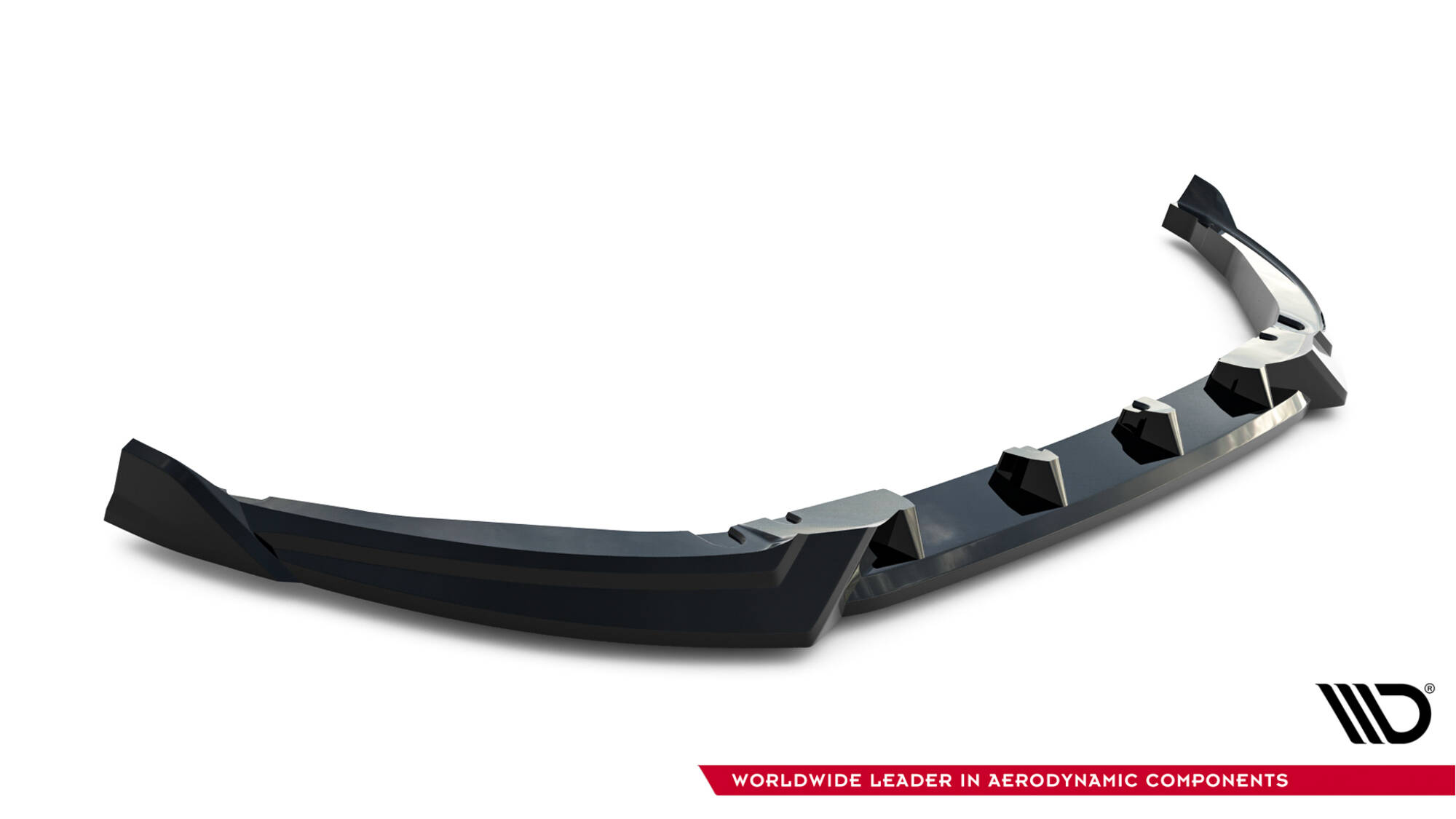 Frontlippe passend für ABARTH 500e schwarz Hochglanz