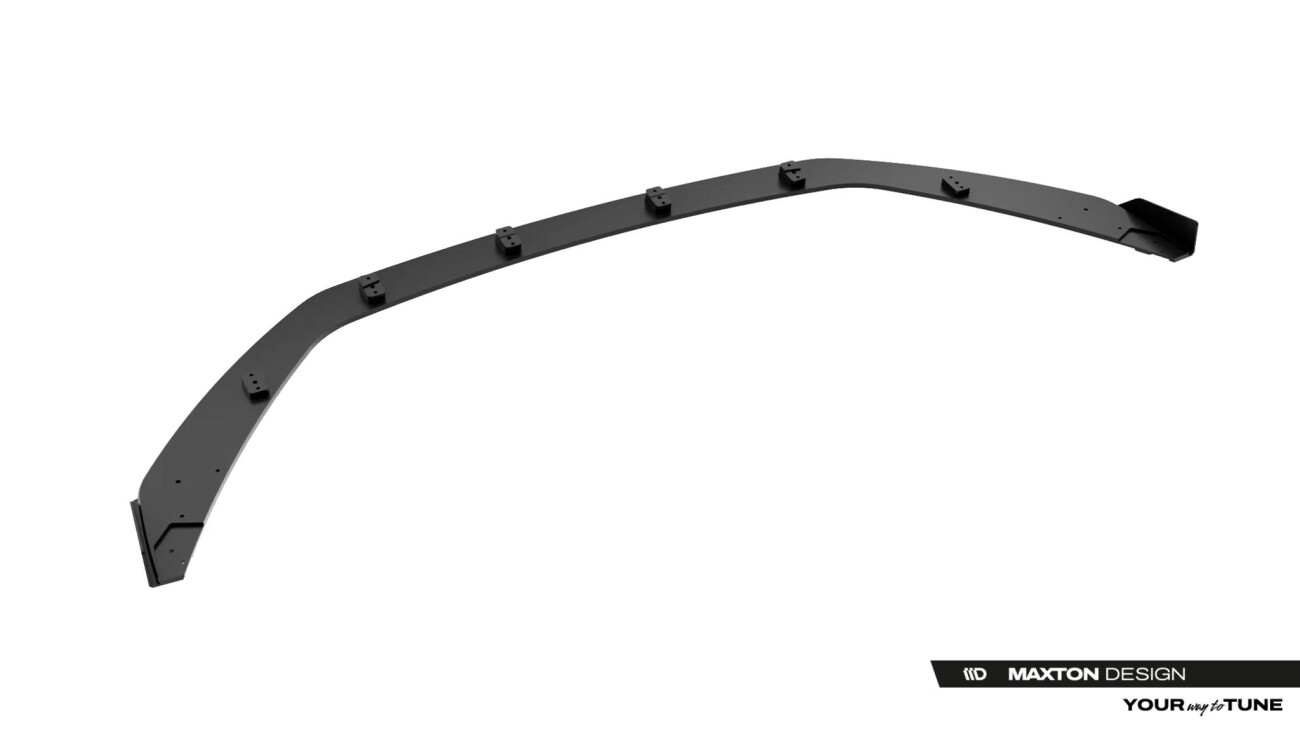 Frontlippe + Flaps passend für Jaguar F-Type X152 Facelift 2 schwarz Hochglanz