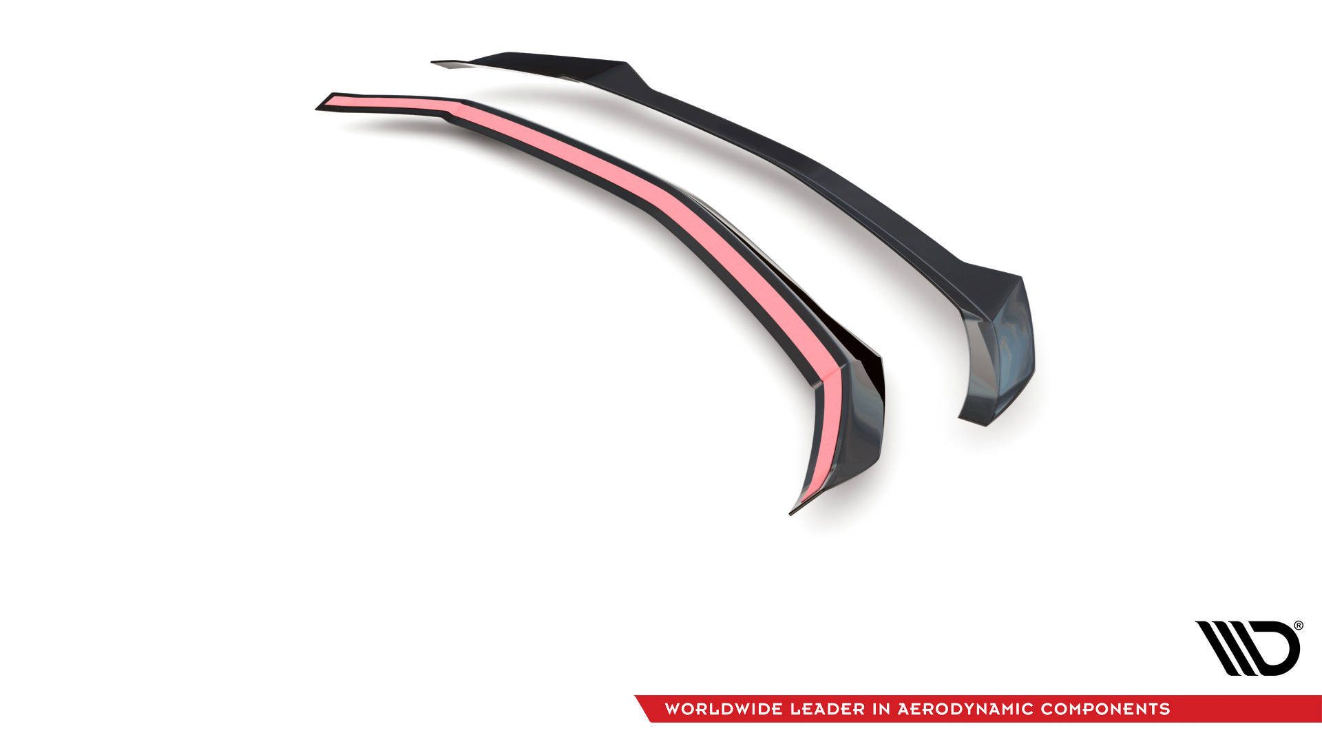 Heckspoiler Lippe oben passend für Lamborghini Urus Mk1 schwarz Hochglanz