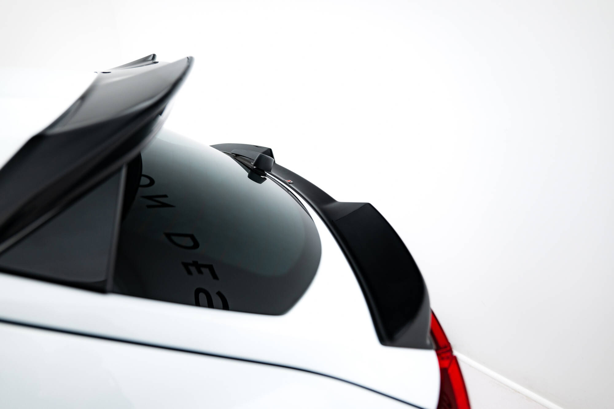 Heckspoiler unten 3D passend für CUPRA Formentor Mk1 FL schwarz Hochglanz