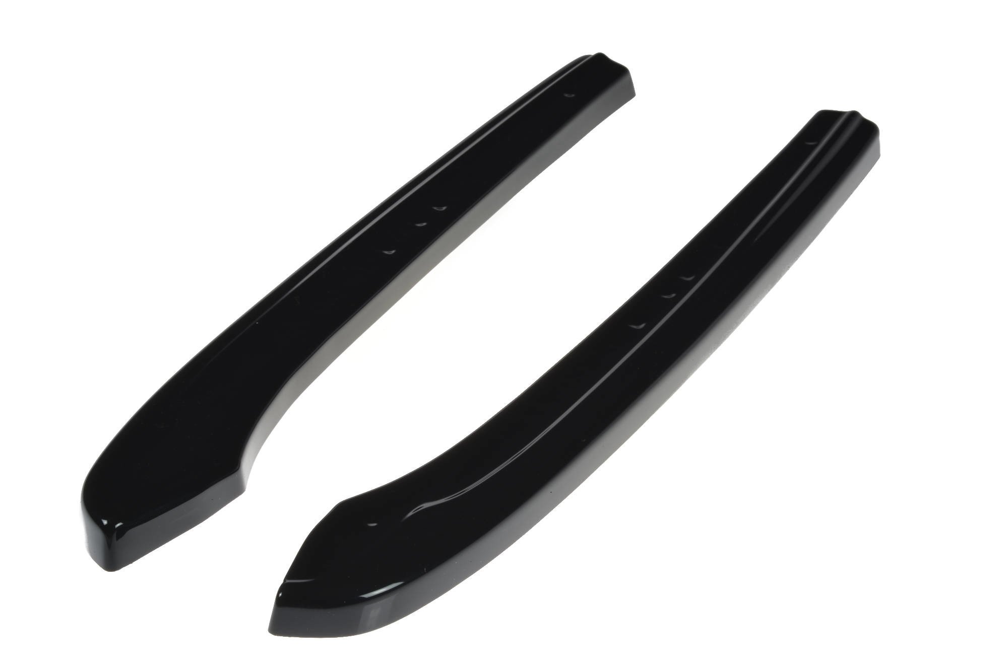 Heck Ansatz Flaps Diffusor V.1 für VW GOLF 7 R VARIANT FACELIFT schwarz Hochglanz