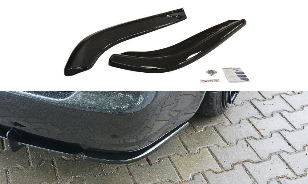 Street+ Heck Ansatz Flaps passend für Audi S4 B5 Avant schwarz Hochglanz