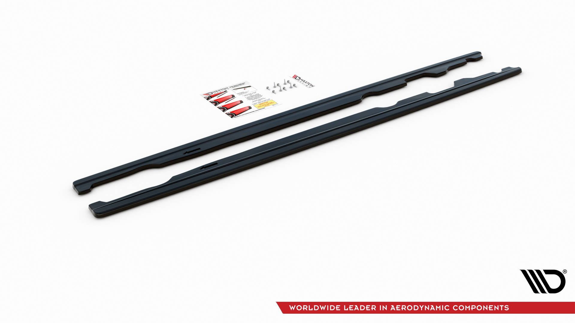 Street+ Seitenschweller Leisten passend für Mini Cooper S John Cooper Works F56 schwarz Hochglanz