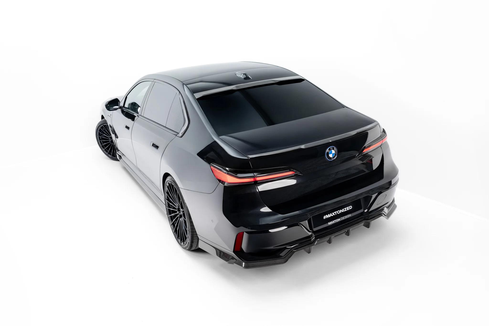 Prepreg Carbon Fiber Rear Window Spoiler (Upper) BMW 7 M-Paket / M760e / i7 M-Paket G70