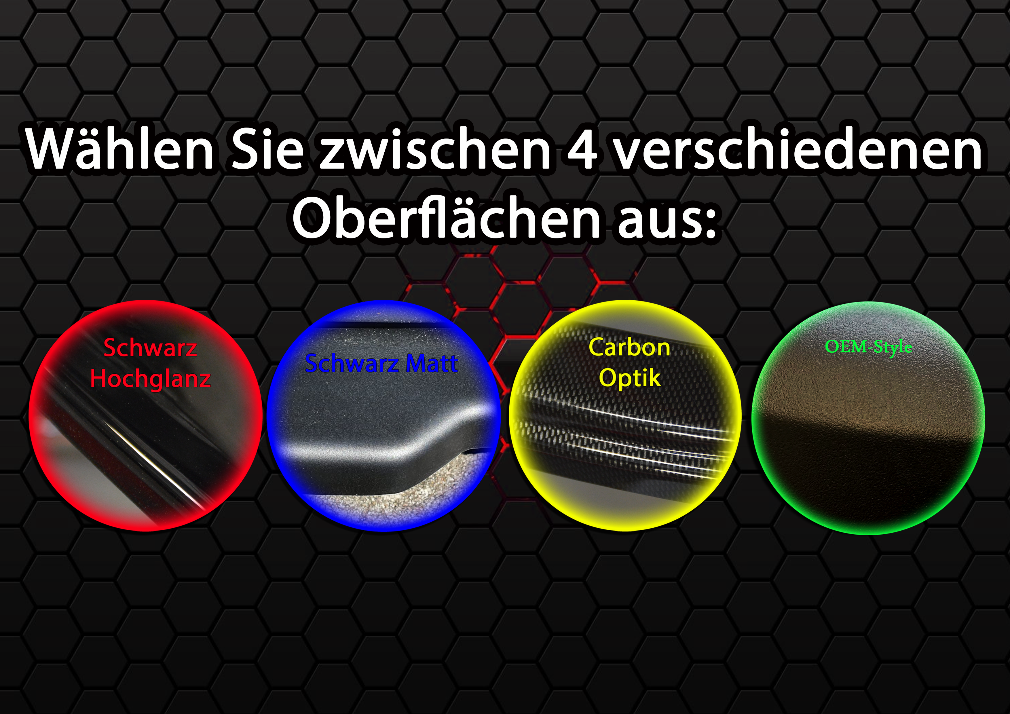 Bodykit für Ford Fiesta ST MK8 JHH Bj.ab.2018- Schwarz Matt