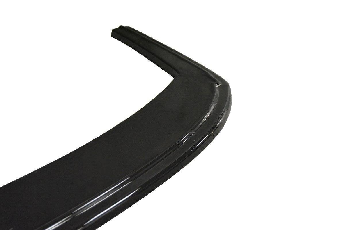 Heck Ansatz Flaps Diffusor für Audi A4 B9 S-Line schwarz Hochglanz