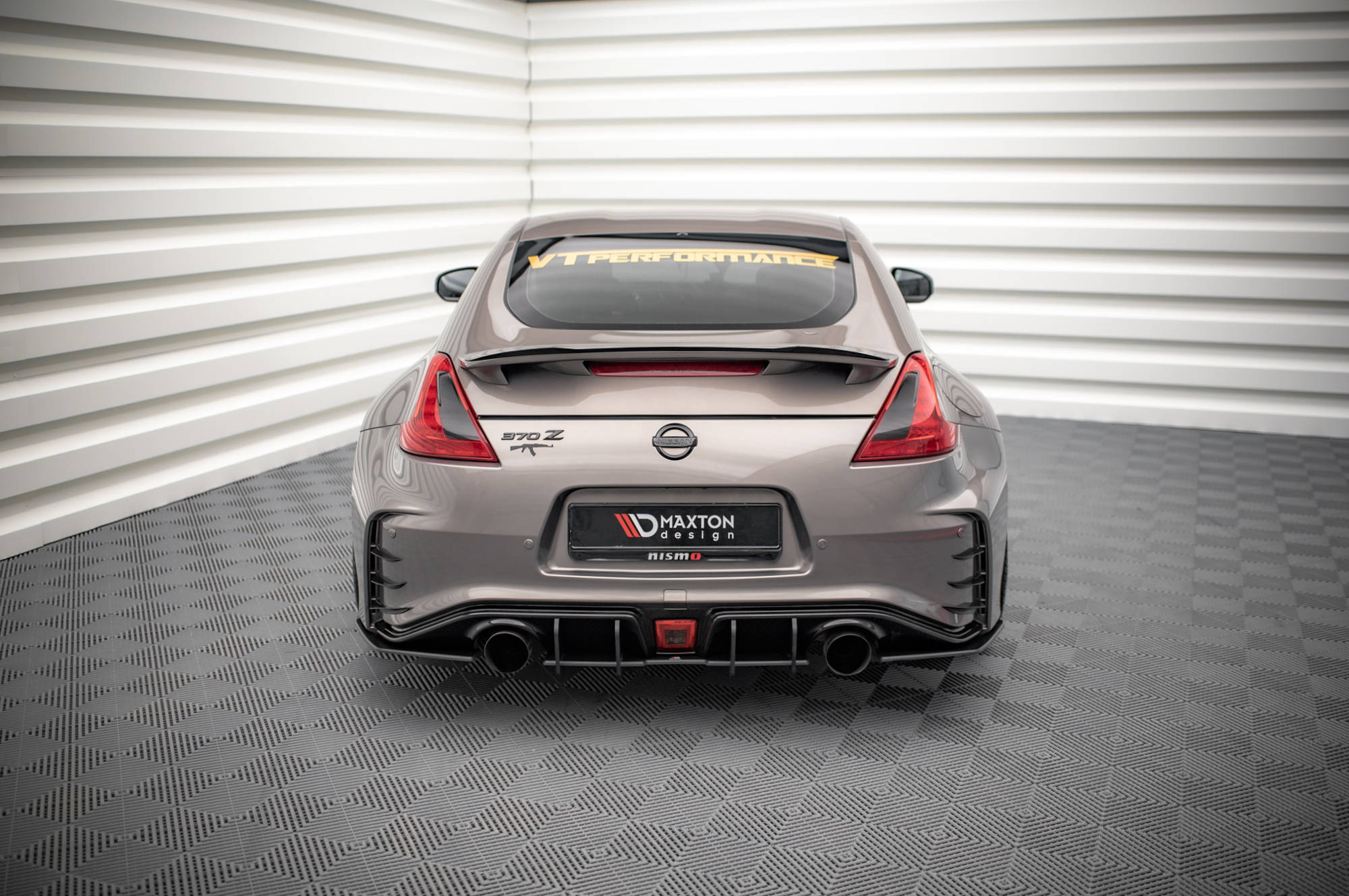 Street Pro Heck Ansatz Flaps passend für Nissan 370Z Nismo FL