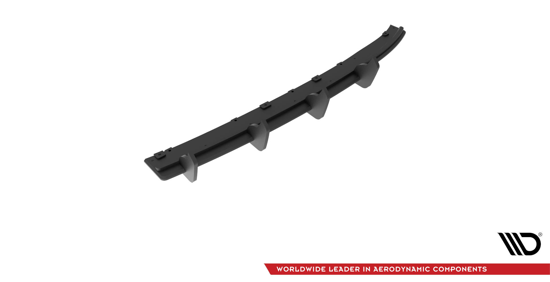 Street Pro Heckschürze Heck Ansatz Diffusor passend für Seat Leon FR Sportstourer Mk3 schwarz-rot
