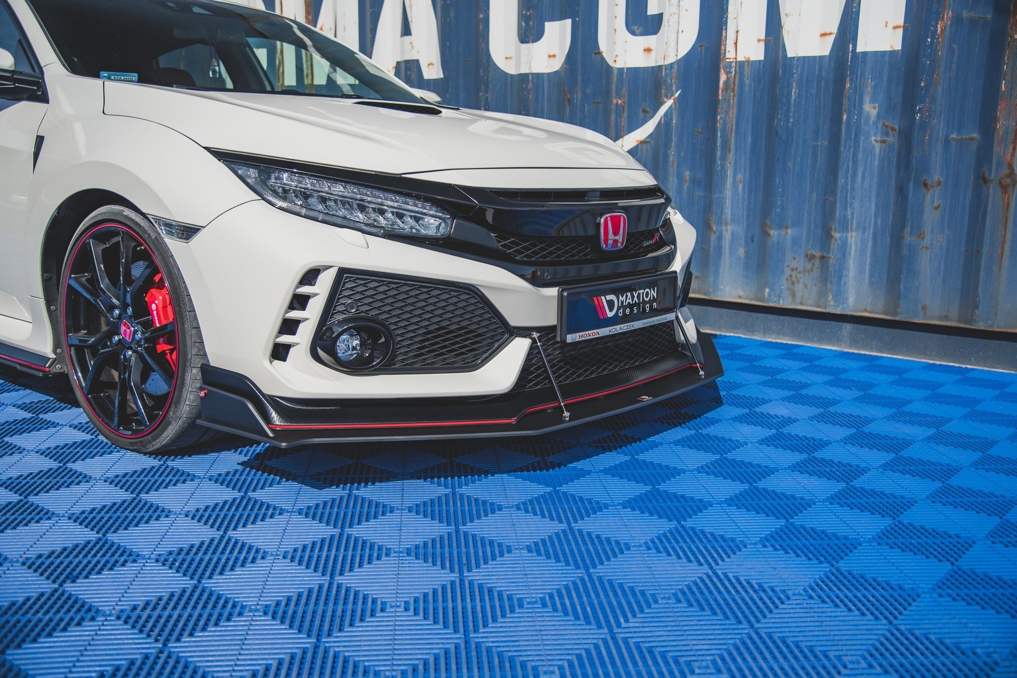 Street Pro Front Ansatz für für Honda Civic Type R Mk10