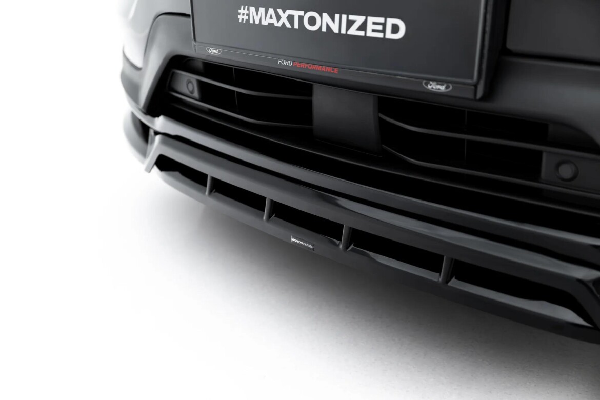 Frontlippe passend für Ford Explorer ST Mk6 schwarz Hochglanz