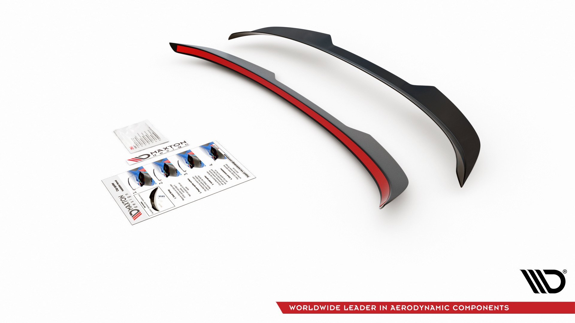 Spoiler CAP für Ford Fiesta ST Mk7 FL schwarz Hochglanz