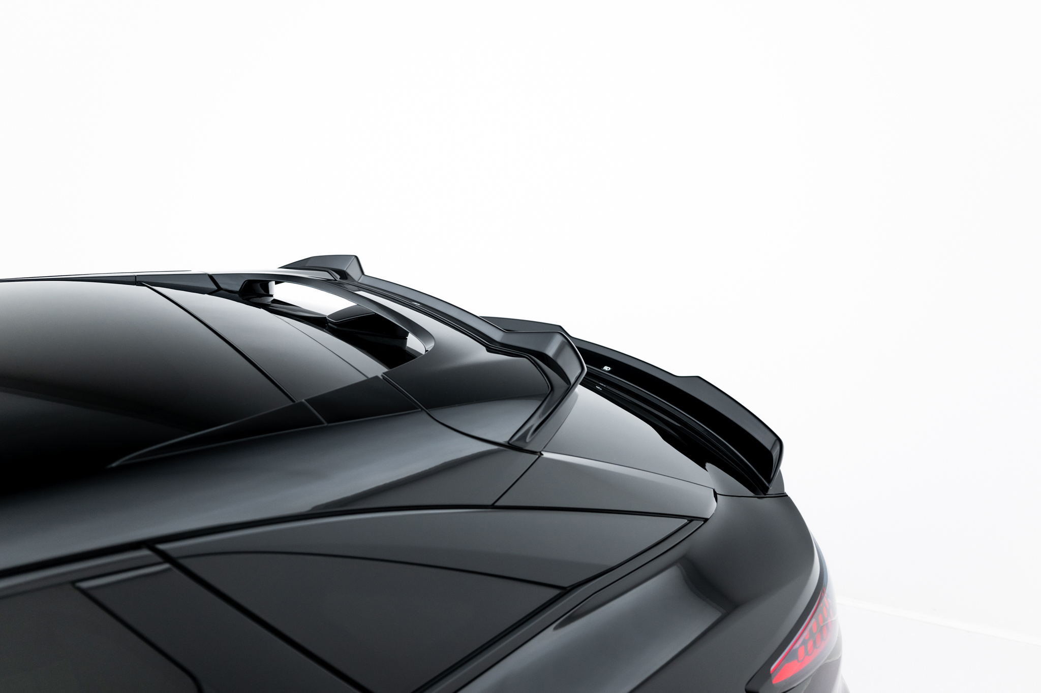 Heckspoiler Lippe unten passend für BYD Sealion 7 Mk1 schwarz Hochglanz