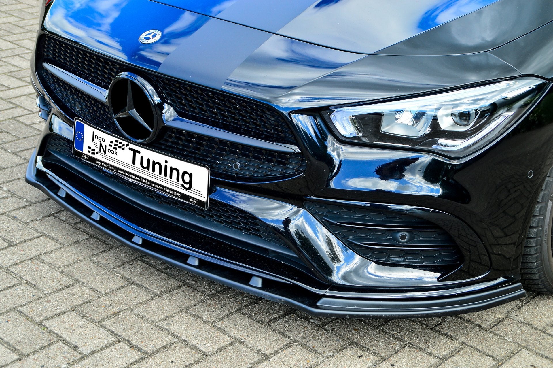 Cuplippe Spoilerlippe ABS Mercedes CLA AMG-Line C118 X118 OEM Optik