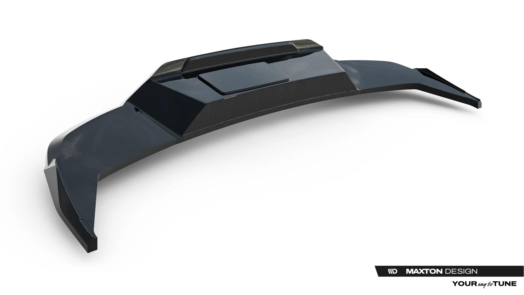 Street+ Mittlerer Diffusor RACE passend für Skoda Elroq RS Mk1 schwarz Hochglanz