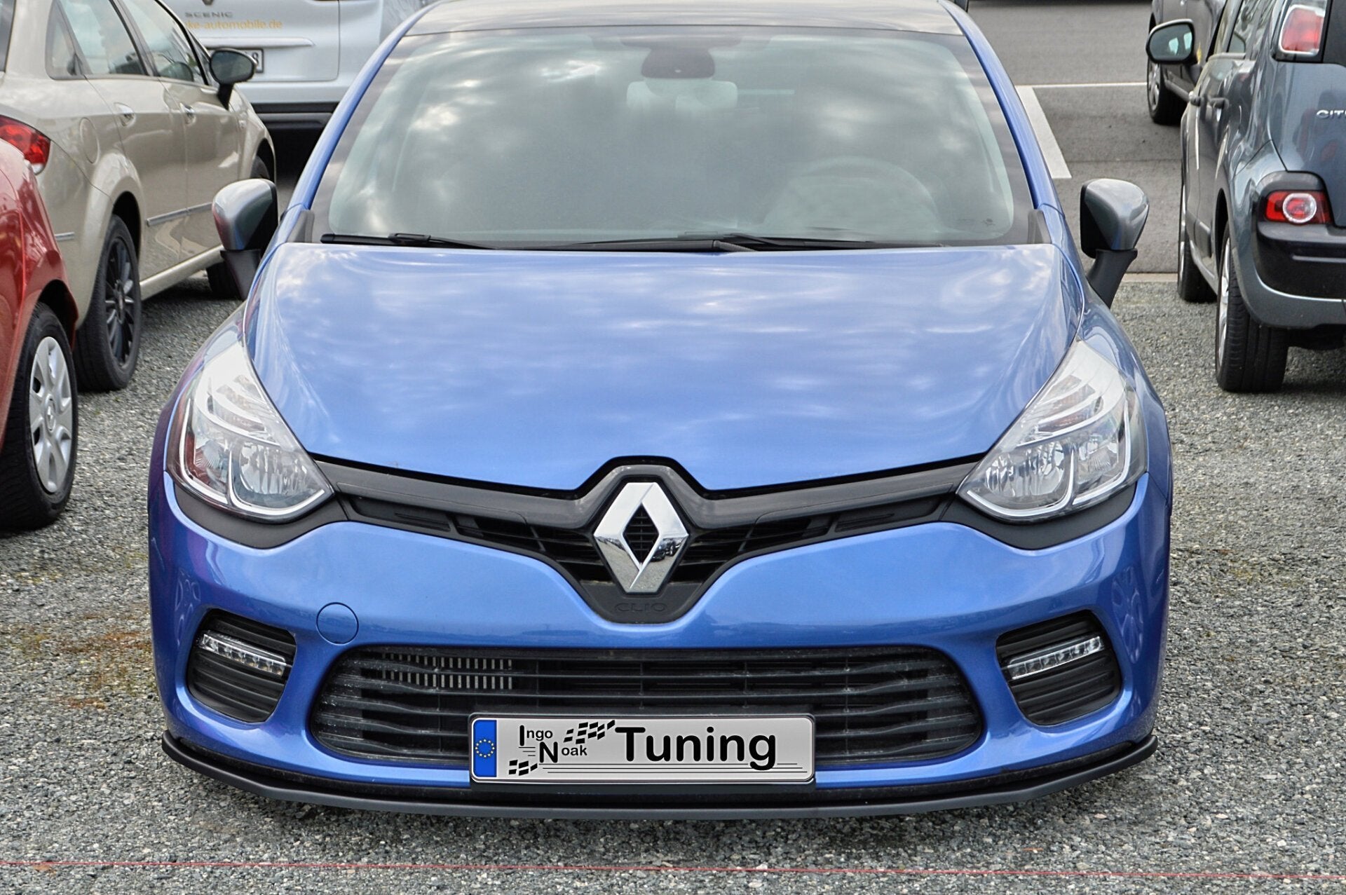 Cuplippe Spoilerschwert für Renault Clio 4 GT Carbon Optik