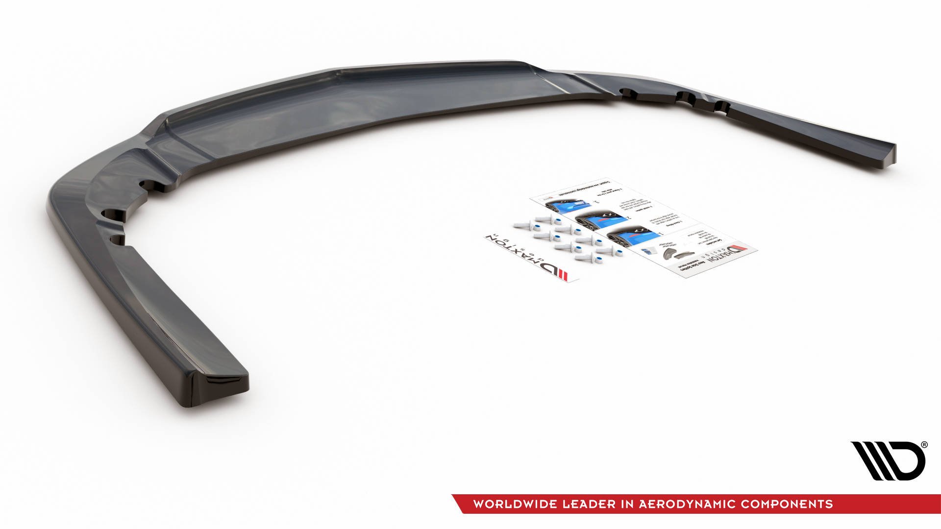 Street+ Mittlerer Diffusor Heck Ansatz passend für Opel Insignia Mk. 1 OPC FL schwarz Hochglanz