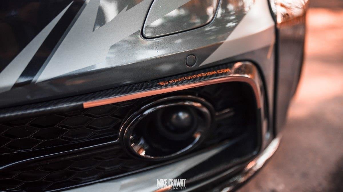 Nebelleuchten Abdeckung für Audi S6 / A6 S-Line C7