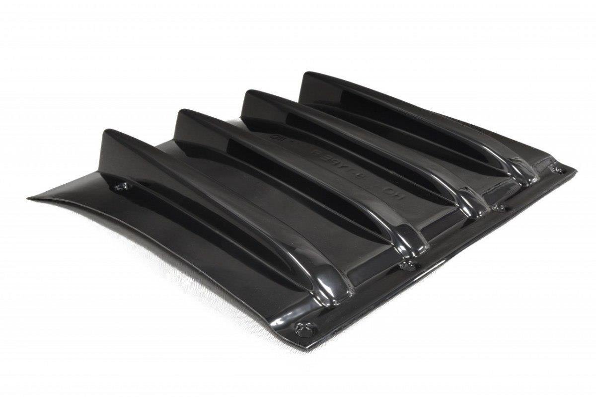 Street+ Heck Ansatz Diffusor passend für Honda Civic IX TYPE R schwarz Hochglanz