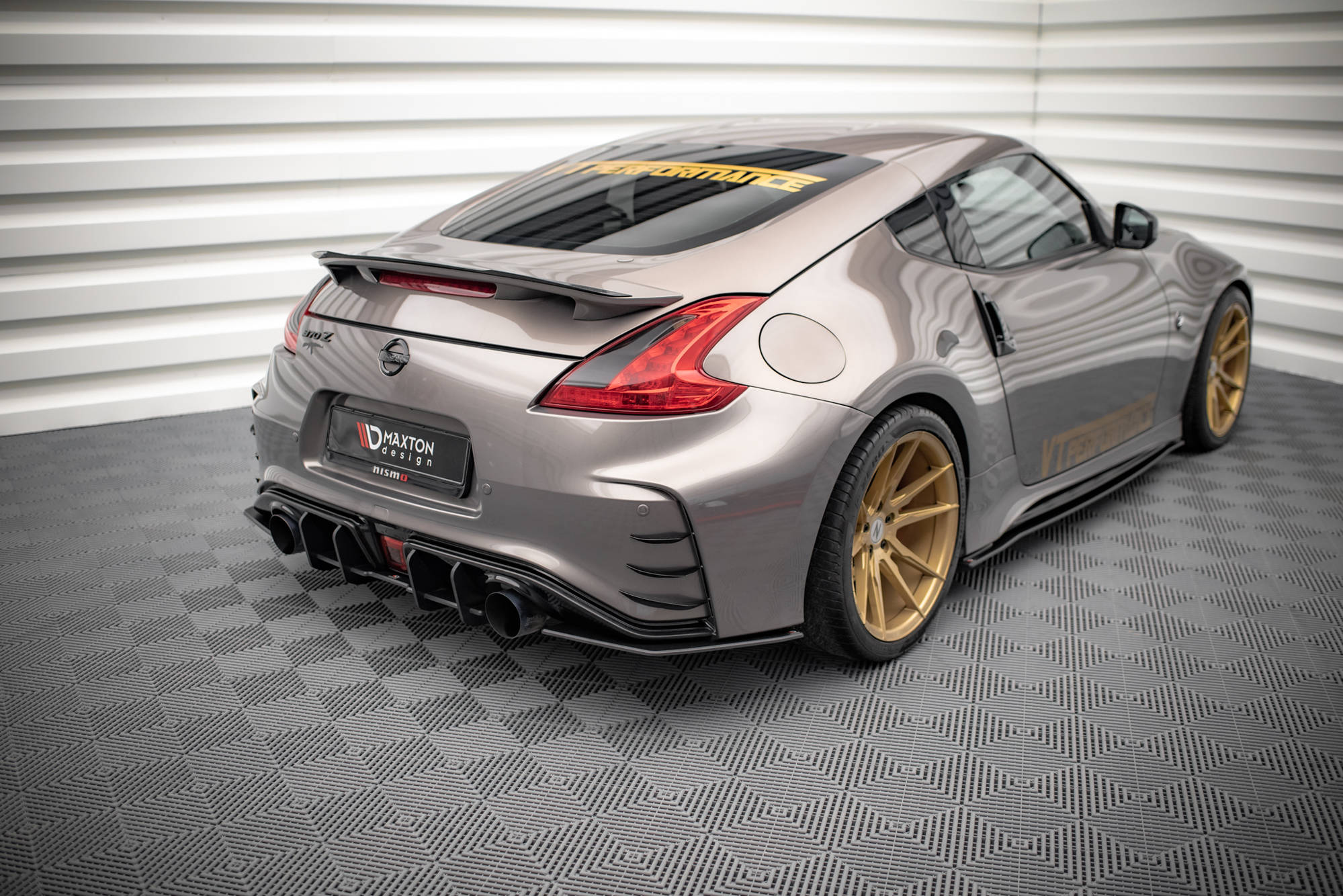 Street Pro Heck Ansatz Flaps passend für Nissan 370Z Nismo FL