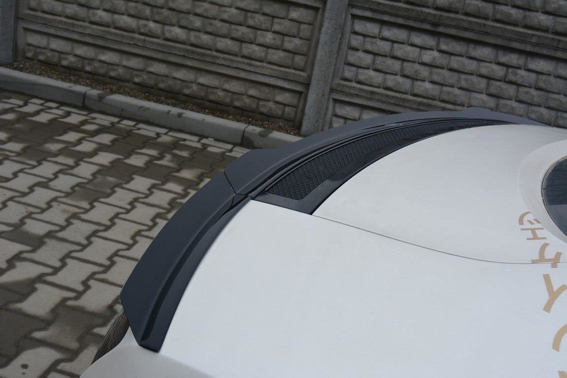 Heck Spoiler Aufsatz Abrisskante passend für Audi R8 Mk.1 schwarz matt