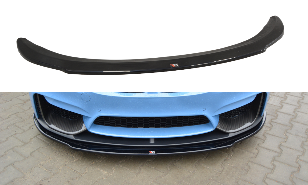 Frontlippe passend für BMW M4 F82 M-performance schwarz Hochglanz