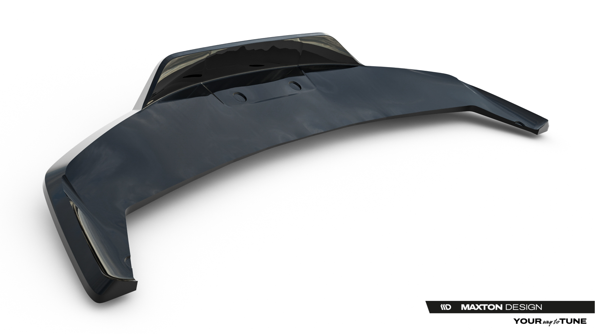 Diffusor Heckansatz passend für Tesla Model Y Premium Mk1 Facelift schwarz Hochglanz