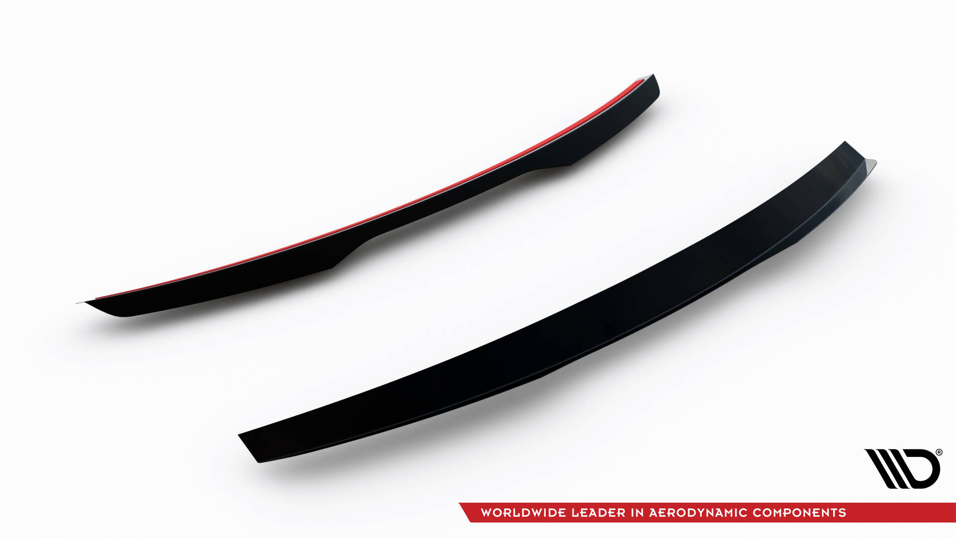 Heckspoiler Lippe passend für Brabus Smart Fortwo C451 FL schwarz Hochglanz