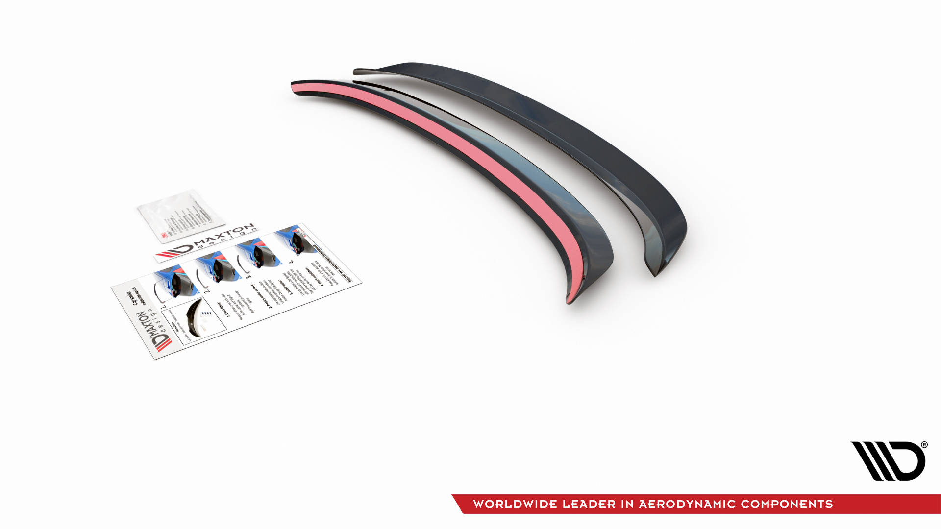 Heckspoiler Lippe passend für ABARTH 595 Mk1 FL schwarz Hochglanz