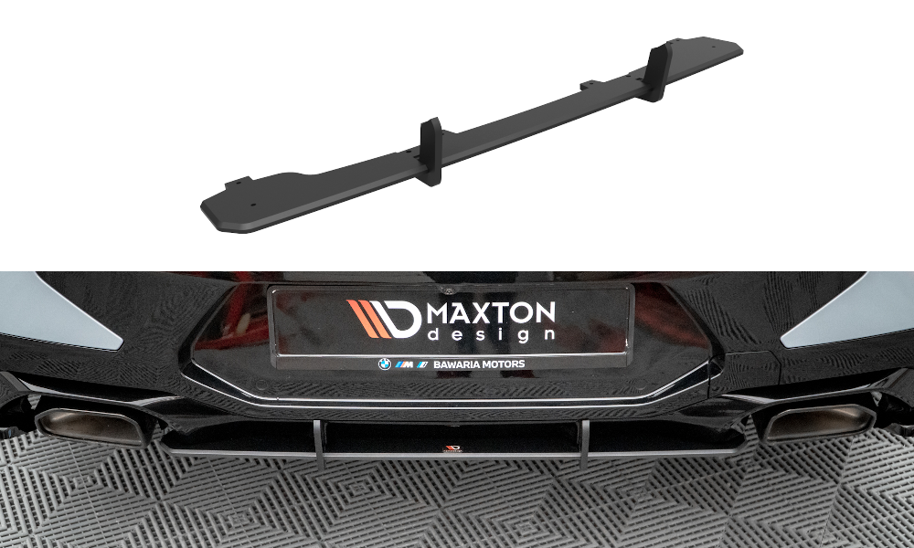 Street Pro Heckschürze Heck Ansatz Diffusor passend für BMW X4 M-Paket G02 M-Paket rot