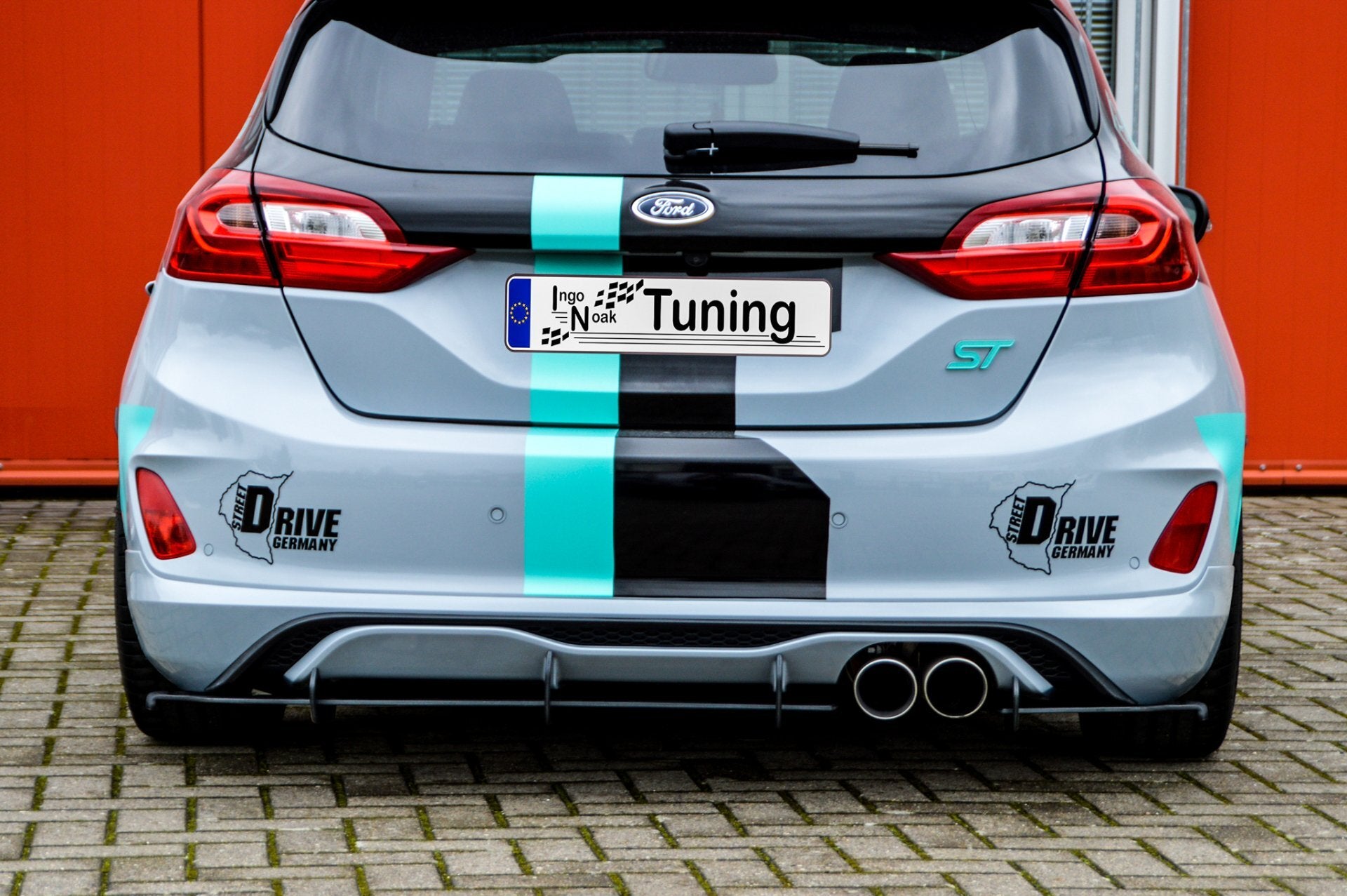 Bodykit für Ford Fiesta ST MK8 JHH Bj.ab.2018- Schwarz Matt