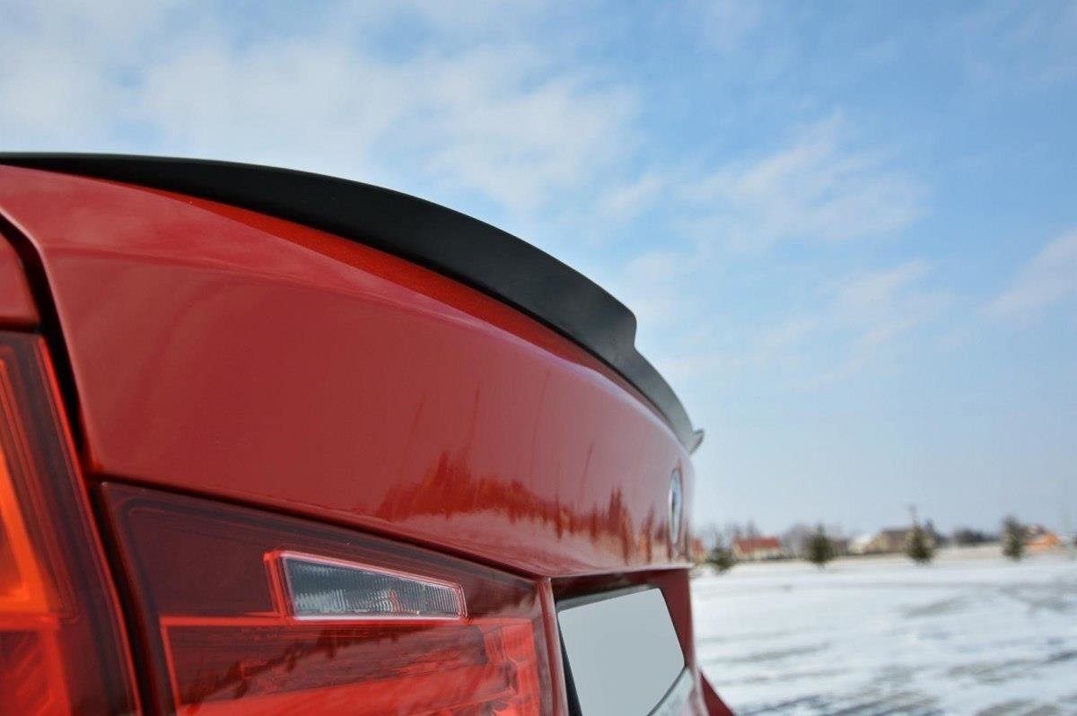 Spoiler CAP für BMW 3er Limousine F30 schwarz Hochglanz