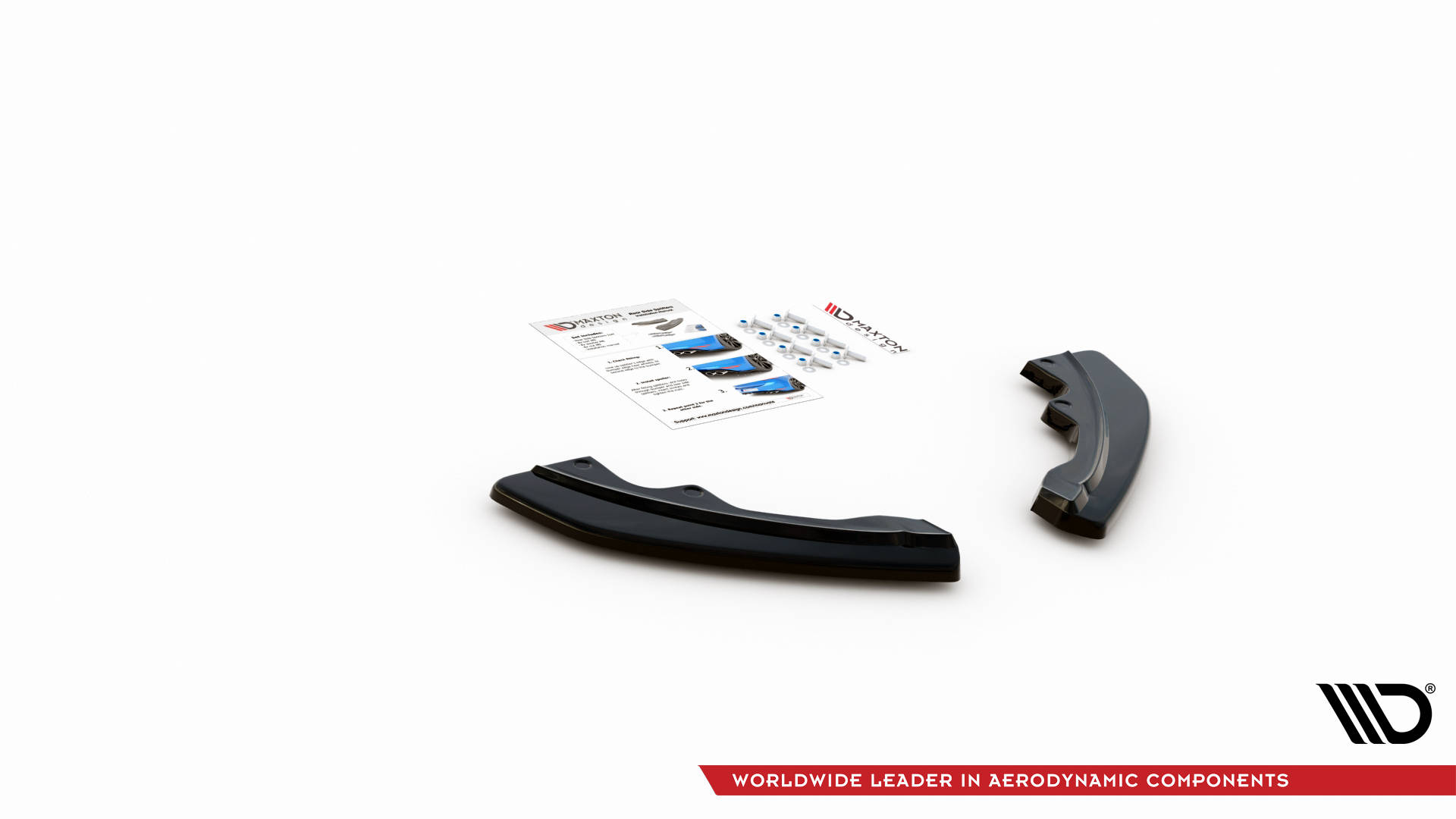 Street+ Heck Ansatz Flaps passend für Mazda CX-3 schwarz Hochglanz