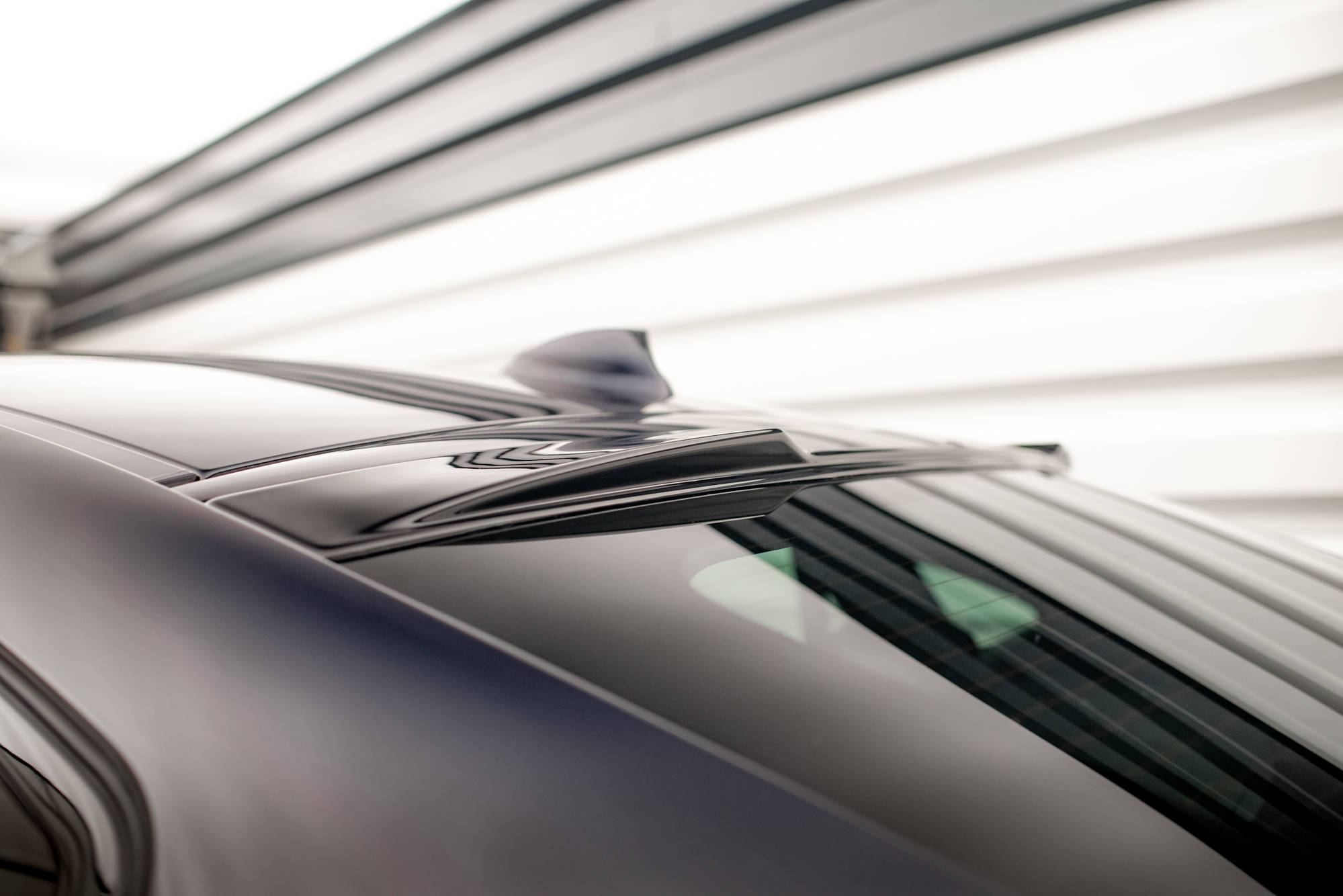 Heckscheiben Spoiler passend für BMW X6 M-Paket F16 Carbon Look