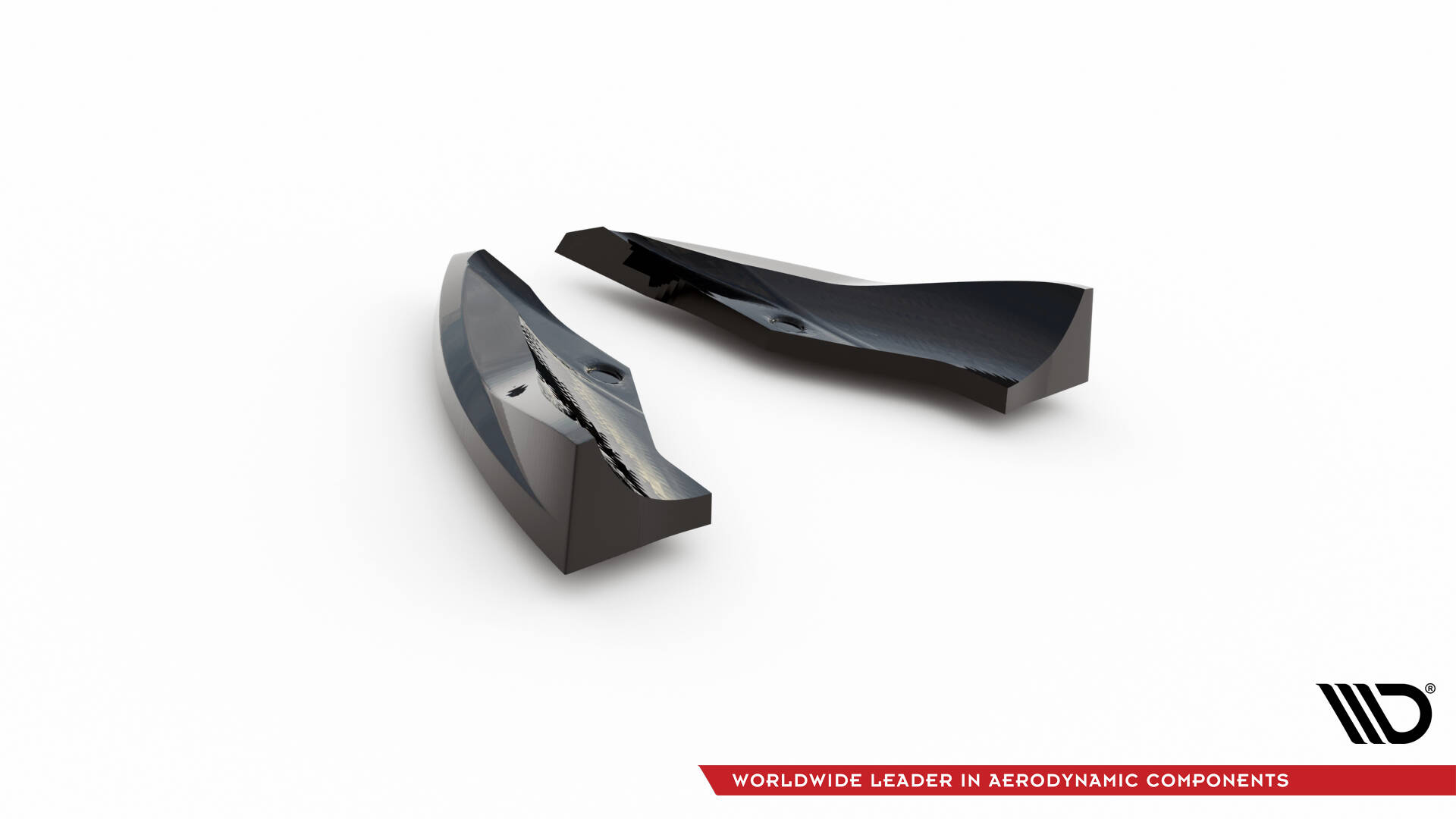 Diffusor Flaps V.3 passend für CUPRA Formentor VZ Mk1 / Mk1 FL schwarz Hochglanz