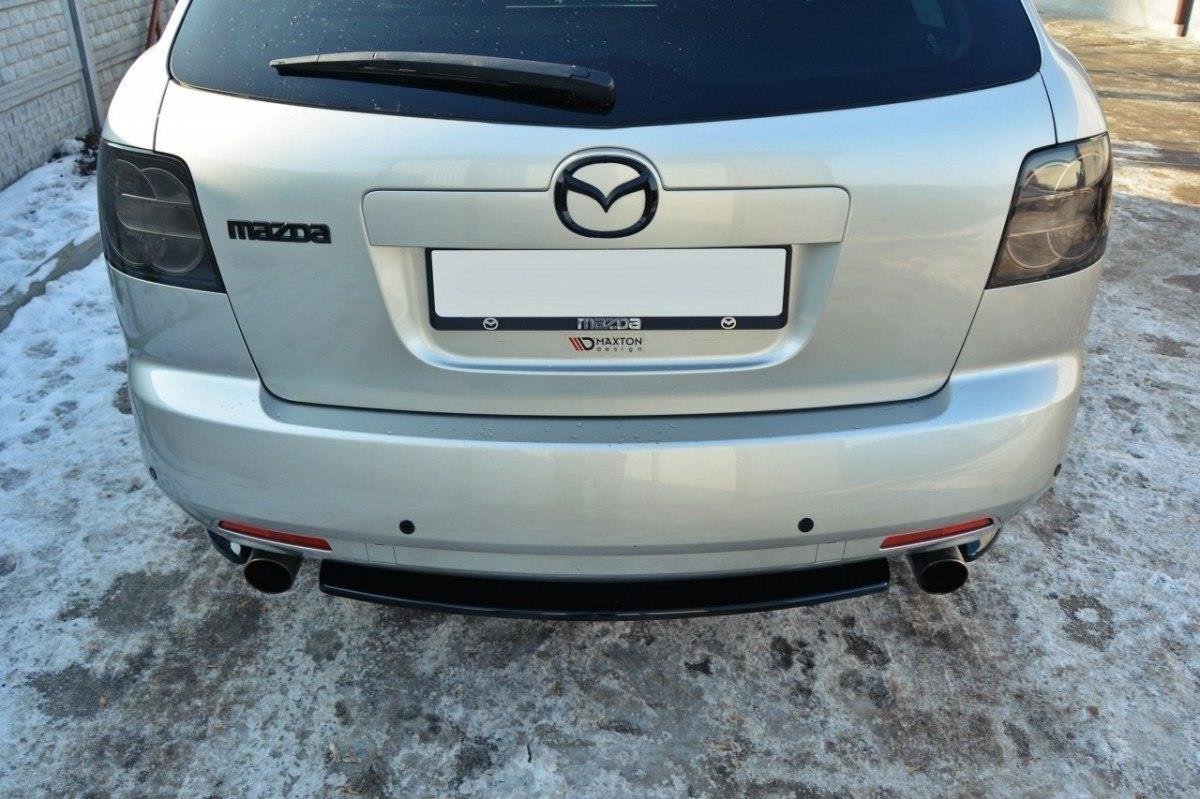 Heckansatz MAZDA CX-7 schwarz Hochglanz
