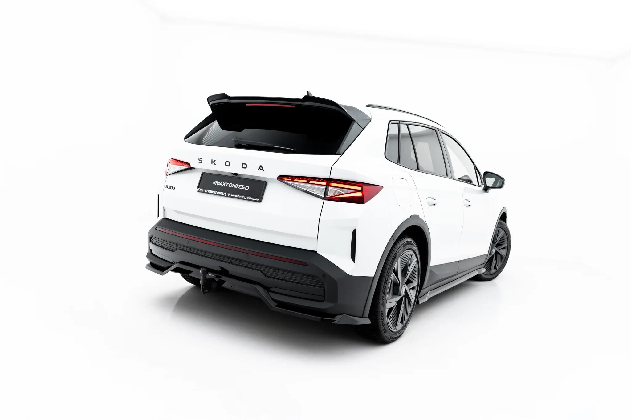 Street+ Mittlerer Diffusor RACE passend für Skoda Elroq RS Mk1 schwarz Hochglanz