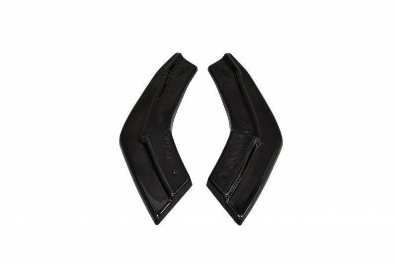 Street+ Heck Ansatz Flaps passend für Subaru Impreza WRX STI schwarz Hochglanz