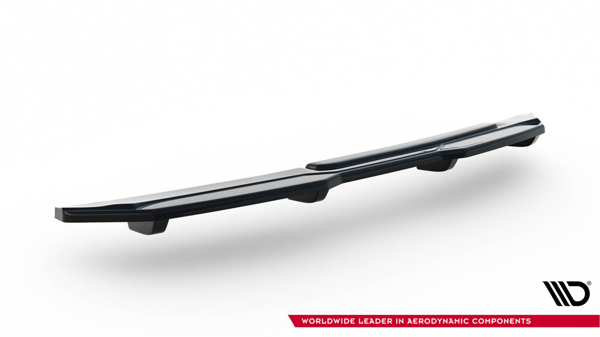 Street+ Mittlerer Diffusor Heck Ansatz passend für BMW X4 M Paket RACE schwarz Hochglanz