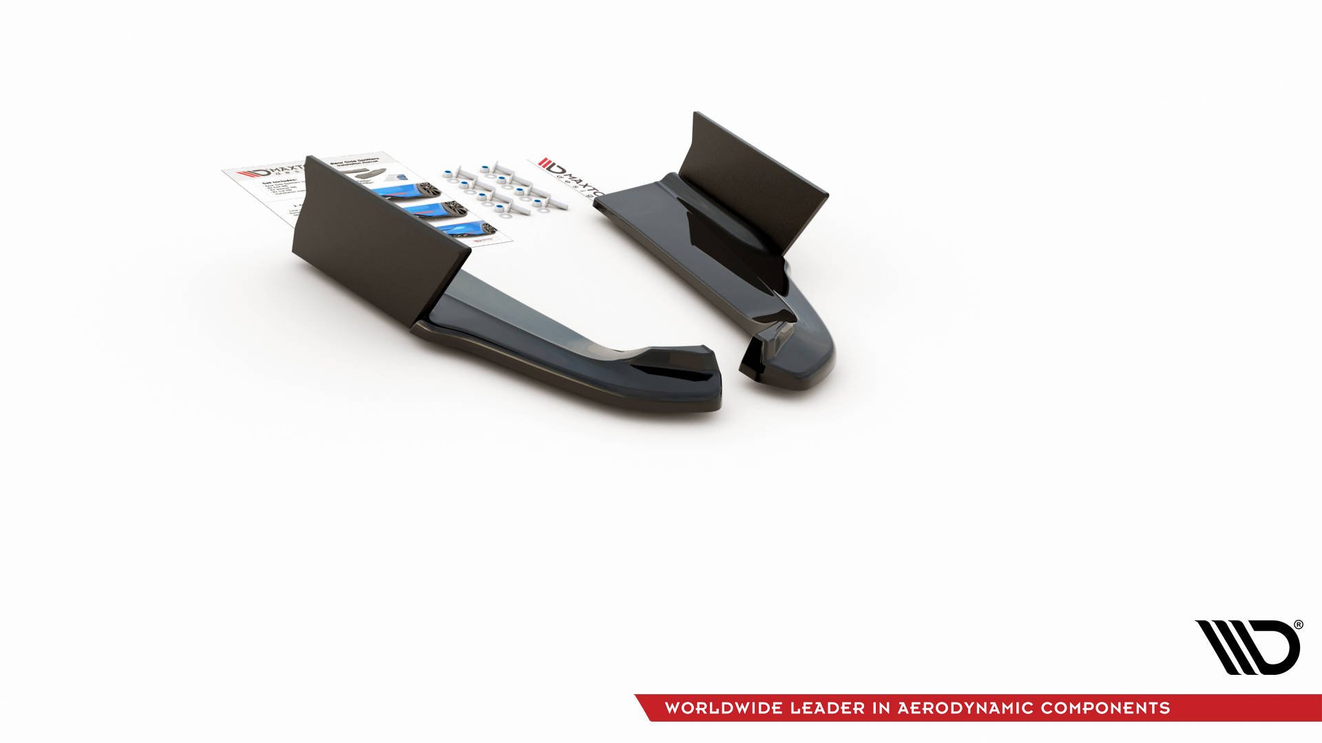 Street+ Heck Ansatz Flaps V.1 passend für Ford Mustang GT Mk6 FL