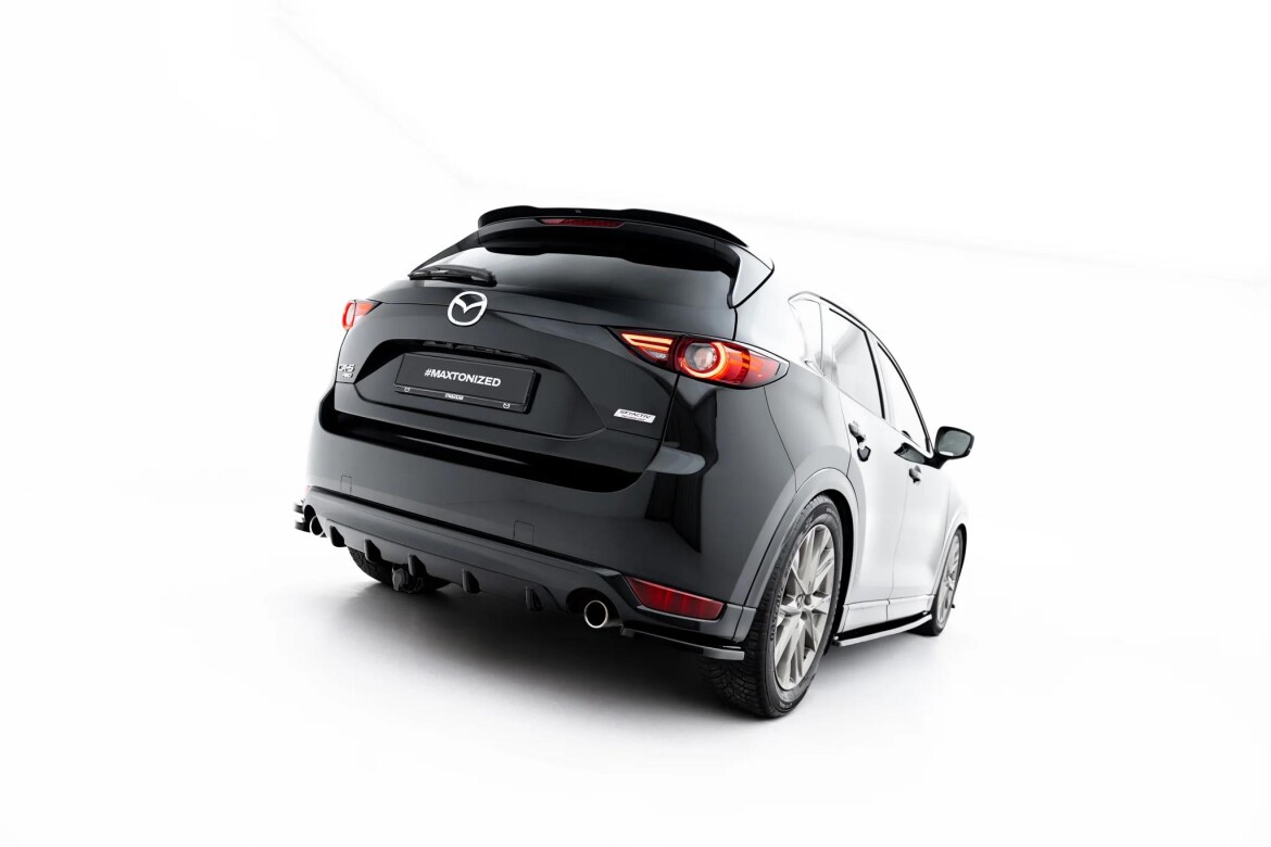 Diffusor passend für Mazda CX-5 Mk2 schwarz Hochglanz