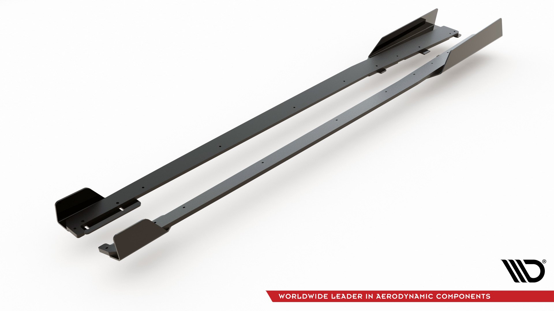 Street Pro Seitenschweller Ansatz + Flaps für Audi RS3 8V Sportback schwarz Hochglanz