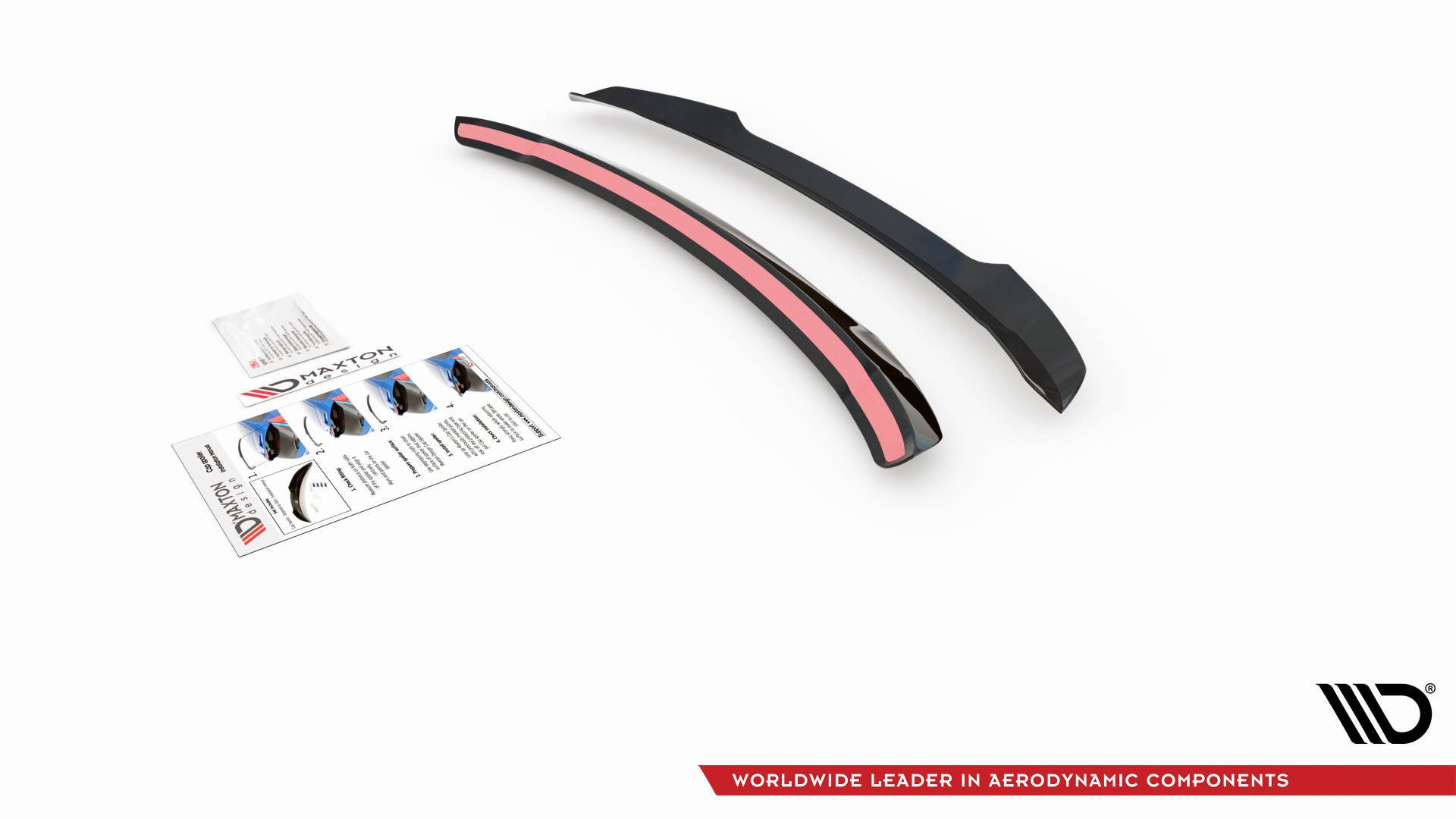 Heck Spoiler Aufsatz Abrisskante passend für Mercedes C Kombi S205 schwarz Hochglanz