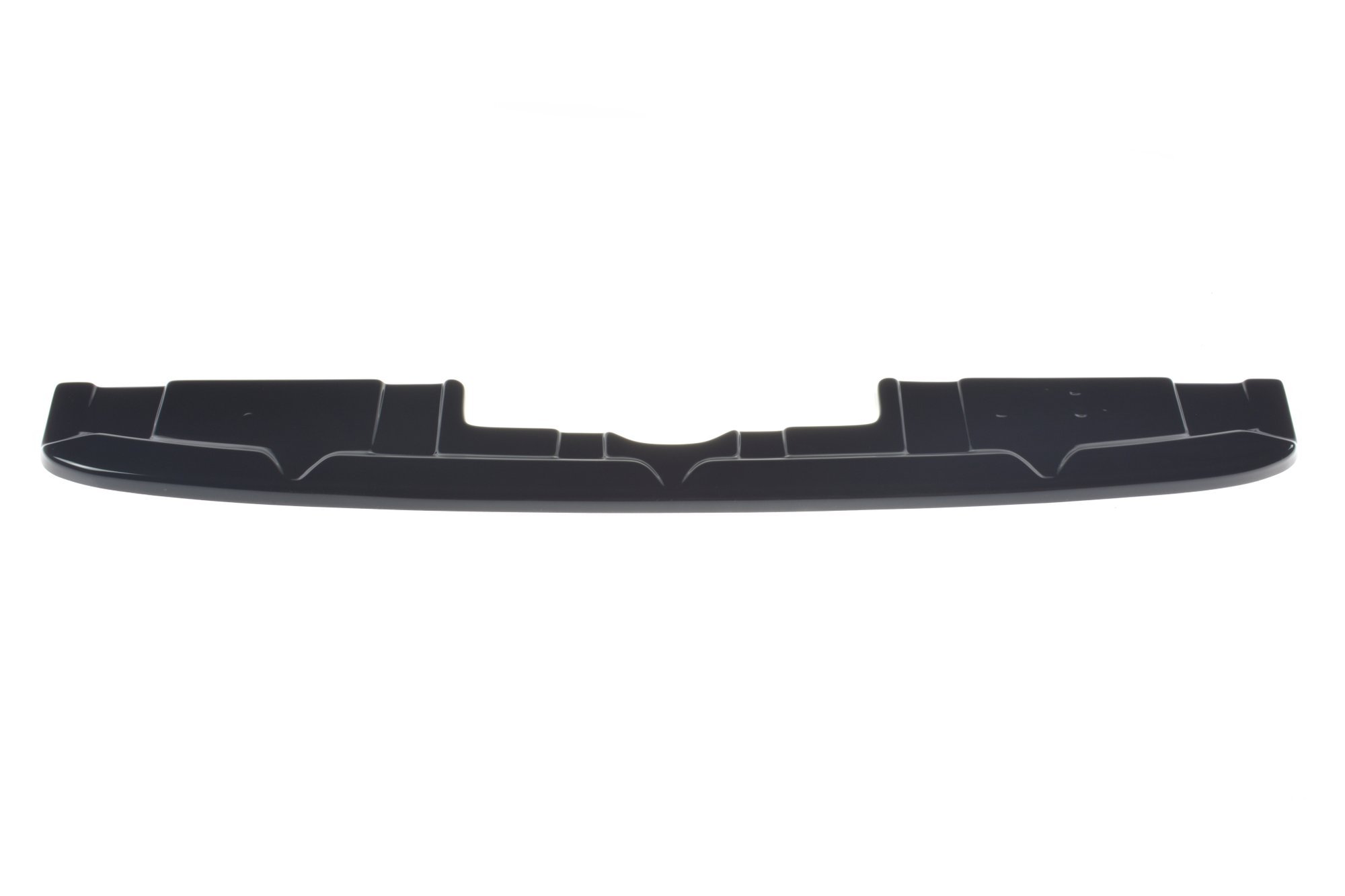 Heckansatz ohne vertikale balken Peugeot 508 Benzin Mk2 schwarz Hochglanz