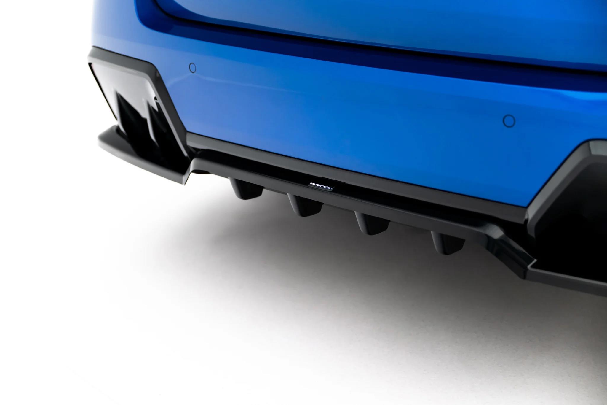 Diffusor Heckansatz passend für BMW 2 M-Paket Gran Coupe F74 schwarz Hochglanz