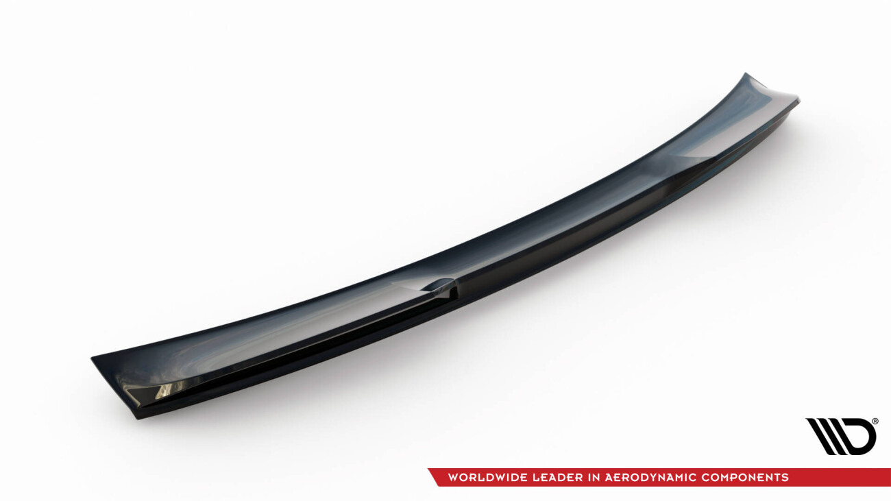 Heckspoiler unten 3D passend für Audi RSQ8 Mk1 FL schwarz Hochglanz